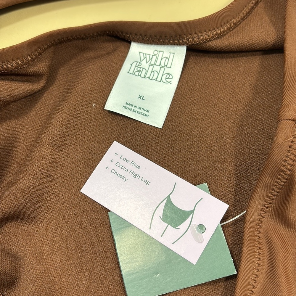 NWT Wild fable Brown Bikini Set - Picture 7 of 9